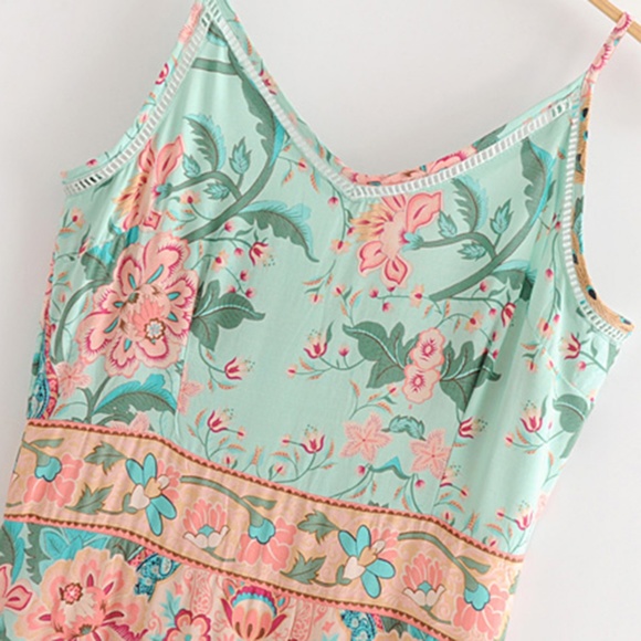 5⭐️ FAV BESTSELLER Boho Lotus Strap Dress Maxi - Picture 5 of 8